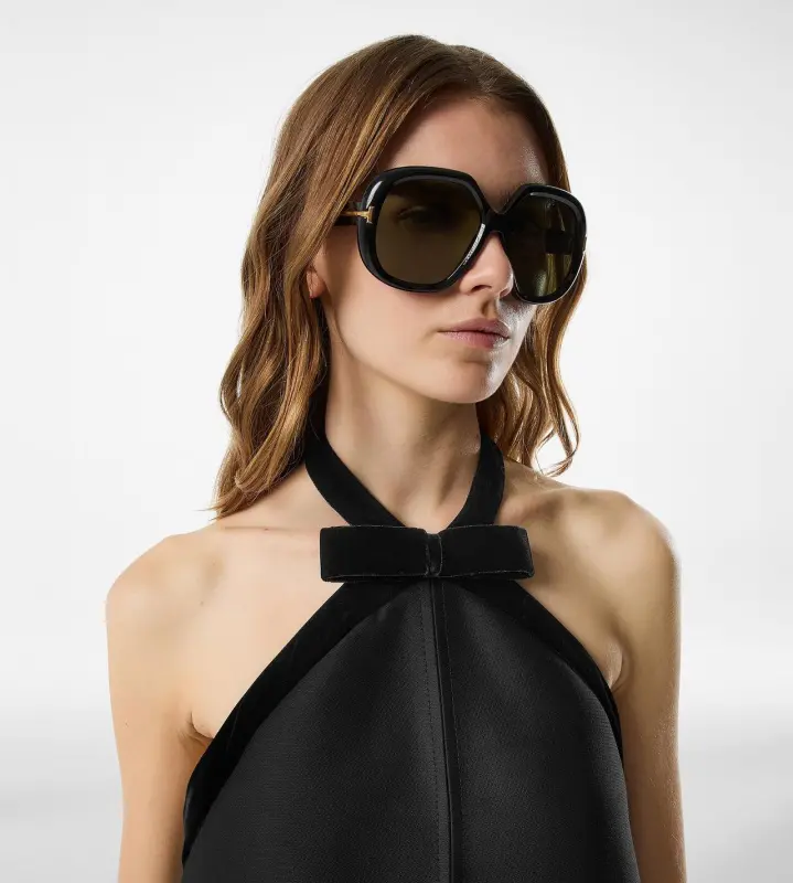 MINI COCKTAIL DRESS WITH BOW DETAIL BLACK online